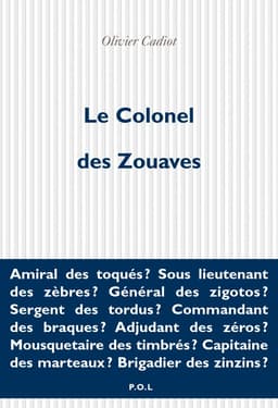 COLONEL DES ZOUAVES